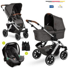 Carucior 3 in 1 Salsa 4 Air Asphalt Abc Design