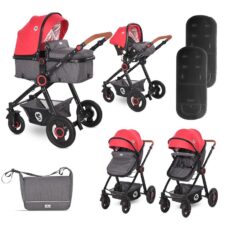 Carucior 3 in 1 Alexa Cherry Red