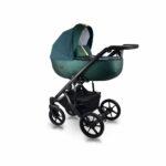 Bexa Carucior copii 3 in 1 reversibil complet accesorizat 0-36 luni Bexa Air Pro Smarald Gold