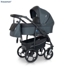 Krausman – Carucior 3 in 1 Combo Max Dark Grey