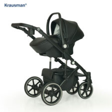 Krausman – Carucior 3 in 1 Storm Black