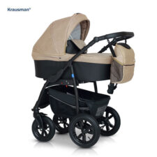 Krausman – Carucior 3 in 1 Trend Black Beige Prestige