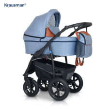 Krausman – Carucior 3 in 1 Trend Light Blue Prestige
