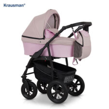 Krausman – Carucior 3 in 1 Trend Pink Prestige