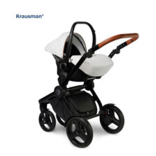 Krausman – Carucior 3 in 1 Topaz Lux White