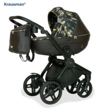 Krausman – Carucior 3 in 1 Topaz Lux Dark Brown LIMITED