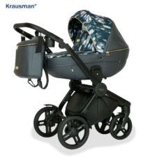 Krausman – Carucior 3 in 1 Topaz Lux Dark Gray LIMITED