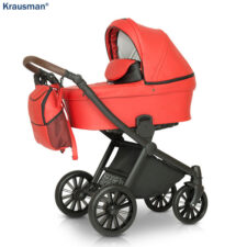 Krausman – Carucior 3 in 1 Rider Soft Red
