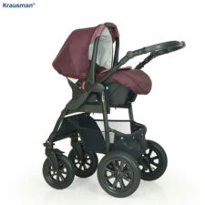Krausman – Carucior 3 in 1 Jet Purple