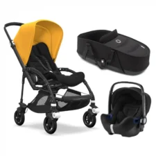 Carucior Bugaboo Bee 5 Black/Sunrise Yellow 3 in 1